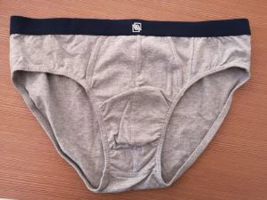 Moške gaćice pamuka sive boje